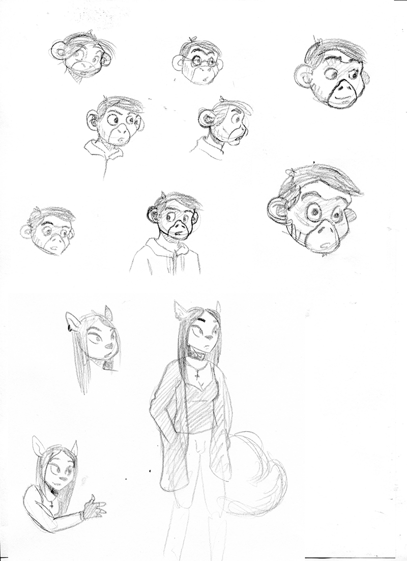 recherches de personnages