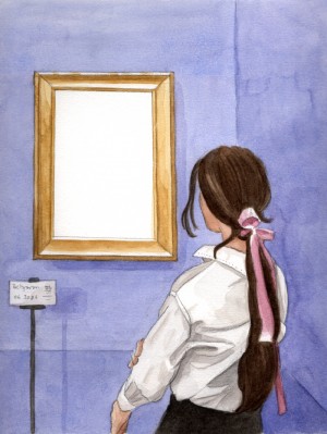 Aquarelle & crayon - 30x24cm